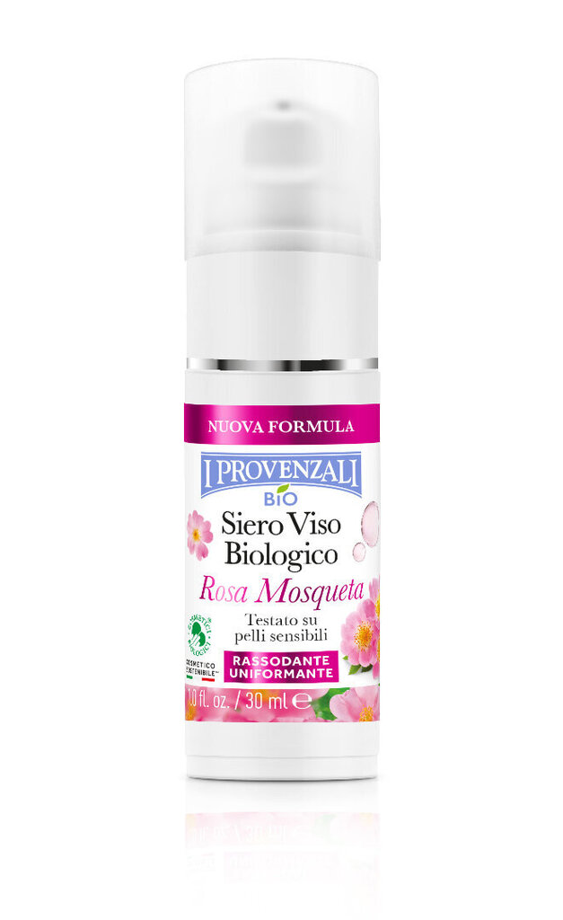 Veido serumas I Provenzali Rosa Mosqueta 30 ml kaina ir informacija | Veido aliejai, serumai | pigu.lt