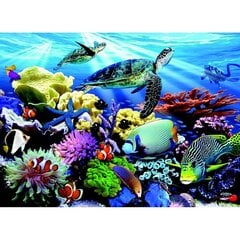 Dėlionė Ravensburger Ocean Turtles, 200 d. цена и информация | Пазлы | pigu.lt