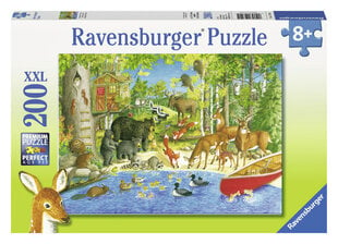 Dėlionė 200 vienetų, Gyvūnų gyvenimas, Ravensburger kaina ir informacija | Dėlionės (puzzle) | pigu.lt