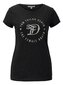 Moteriški Tom Tailor marškinėliai, tamsiai pilki kaina ir informacija | Marškinėliai moterims | pigu.lt