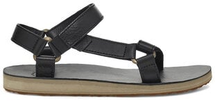 „Teva“ laisvalaikio bateliai moterims Original Universal Leather Women's, juodos 891236974 kaina ir informacija | Basutės moterims | pigu.lt