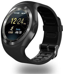 Išmanus laikrodis Y1 Bluetooth su nepriklausoma telefono funkcija Android/IOS juodas kaina ir informacija | Išmanieji laikrodžiai (smartwatch) | pigu.lt