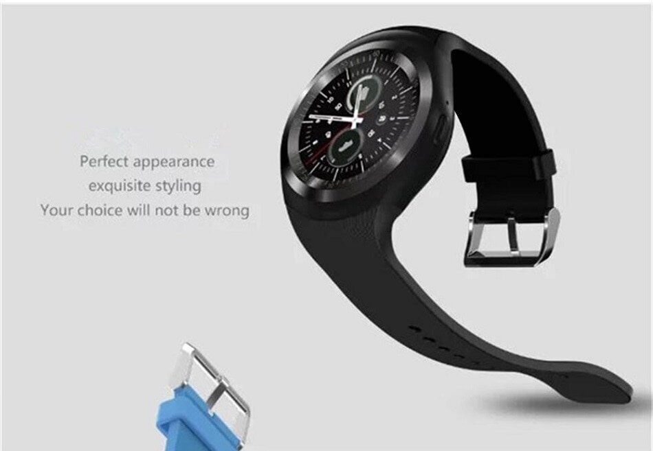 Y1 Black kaina ir informacija | Išmanieji laikrodžiai (smartwatch) | pigu.lt