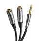 Ugreen, AUX 3.5mm mini jack, 0,2 m kaina ir informacija | Laidai telefonams | pigu.lt