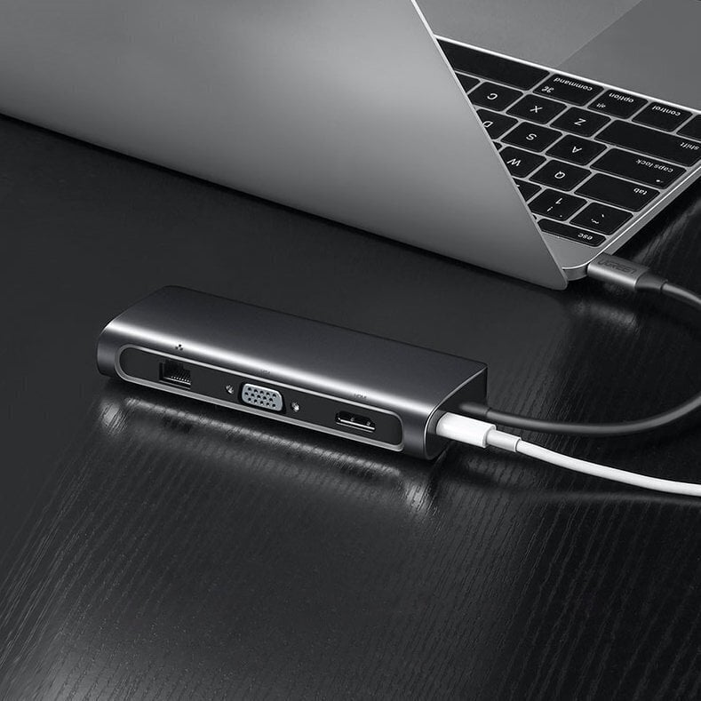 Ugreen 10in1, USB-C/HDMI 4K, 3x USB 3.0 цена и информация | Laidai telefonams | pigu.lt