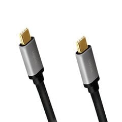 Logilink CUA0106 USB 2.0 Type-C cable USB 2.0 Type-C  This cable is ideal for connecting your external USB-C devices to your PC or notebook цена и информация | Кабели и провода | pigu.lt