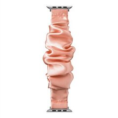 Watch Band Scrunchy Peach kaina ir informacija | Išmaniųjų laikrodžių ir apyrankių priedai | pigu.lt