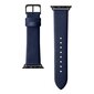 Leather Watch Strap Blue цена и информация | Išmaniųjų laikrodžių ir apyrankių priedai | pigu.lt