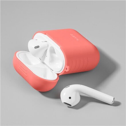 Laut Pod apsauginis dėklas skirtas Apple AirPods, rožinė kaina ir informacija | Krepšiai, kuprinės, dėklai kompiuteriams | pigu.lt