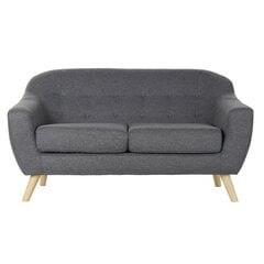 2 vietų sofa DKD Home Decor, pilka kaina ir informacija | Sofos | pigu.lt