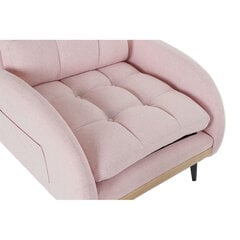 Svetainės fotelis vidaXL, rožinis kaina ir informacija | Svetainės foteliai | pigu.lt