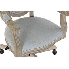 Kėdė DKD Home Decor, 64x60x100 cm, pilka kaina ir informacija | Virtuvės ir valgomojo kėdės | pigu.lt