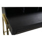 Rašomasis stalas DKD Home Decor, Metalas/Mango mediena, (125 x 74 x 93.5 cm), auksinė/juoda kaina ir informacija | Kompiuteriniai, rašomieji stalai | pigu.lt
