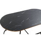 Kavos staliukas DKD Home Decor, 99.5 x 50 x 40 cm, juodas цена и информация | Kavos staliukai | pigu.lt