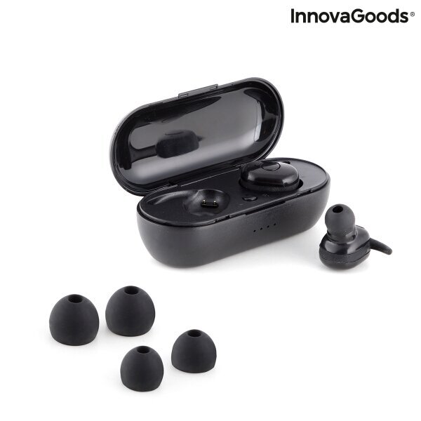 InnovaGoods eBeats, black kaina ir informacija | Ausinės | pigu.lt