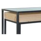 Šoninis stalas DKD Home Decor, Metalas/Stiklas, 2 vnt. kaina ir informacija | Kavos staliukai | pigu.lt
