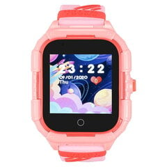 Išmanioji apyrankė Garett Kids Protect 4G, Pink kaina ir informacija | Išmanieji laikrodžiai (smartwatch) | pigu.lt