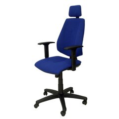 Ofiso kėdė su atrama galvai Montalvos Piqueras y Crespo LI229CB, mėlyna kaina ir informacija | Biuro kėdės | pigu.lt