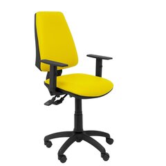 Biuro kėdė Elche Sincro Piqueras y Crespo SPAMB10, geltona kaina ir informacija | Biuro kėdės | pigu.lt