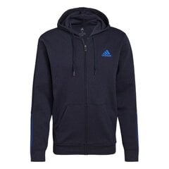 Джемпер мужской Adidas Essentials Double M H12249, синий цена и информация | Мужские толстовки | pigu.lt