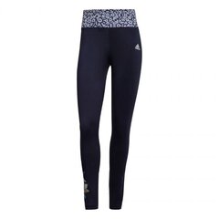 Спортивные легинсы для женщин Adidas Farm Rio Feel Brilliant AeroReady High Rise Tights W GS6337, синие цена и информация | Спортивная одежда для женщин | pigu.lt