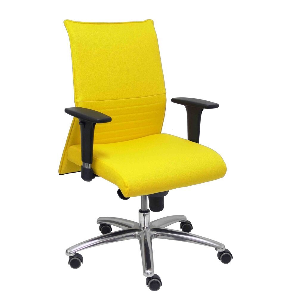 Ofiso kėdė Albacete Confidente Piqueras y Crespo BALI100, geltona цена и информация | Biuro kėdės | pigu.lt