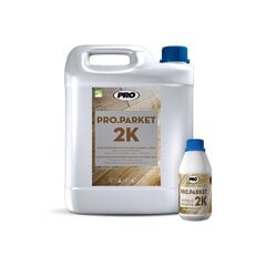 Dvikomponentis lakas Procolor Pro.Parket 5l pusiau matinis цена и информация | Лаки, растворители | pigu.lt