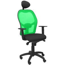 Ofiso kėdė su atrama galvai Jorquera Piqueras y Crespo ALI840C, žalia kaina ir informacija | Biuro kėdės | pigu.lt