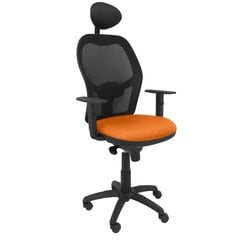 Ofiso kėdė su atrama galvai Jorquera Piqueras y Crespo ALI308C, oranžinė kaina ir informacija | Biuro kėdės | pigu.lt