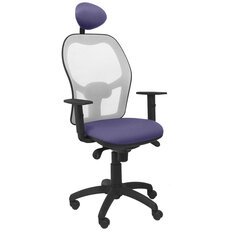 Ofiso kėdė su atrama galvai Jorquera Piqueras y Crespo ALI261C, šviesiai mėlyna kaina ir informacija | Biuro kėdės | pigu.lt