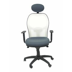 Ofiso kėdė su atrama galvai Jorquera Piqueras y Crespo ALI600C, pilka kaina ir informacija | Biuro kėdės | pigu.lt