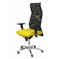 Ofiso kėdė Sahuco bali Piqueras y Crespo BALI100, geltona kaina ir informacija | Biuro kėdės | pigu.lt