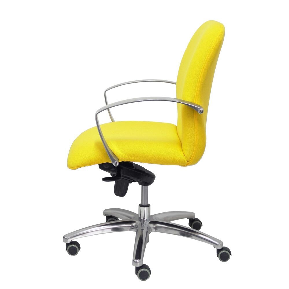 Ofiso kėdė Caudete confidente bali Piqueras y Crespo BALI100, geltona kaina ir informacija | Biuro kėdės | pigu.lt