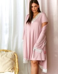 Naktiniai moterims Daniela Pink, rožiniai kaina ir informacija | Naktiniai, pižamos moterims | pigu.lt