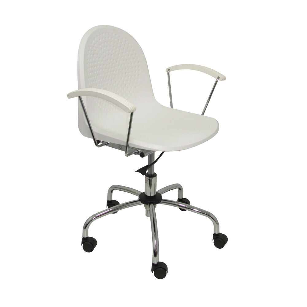 Biuro kėdė Ves Piqueras y Crespo, balta kaina ir informacija | Biuro kėdės | pigu.lt
