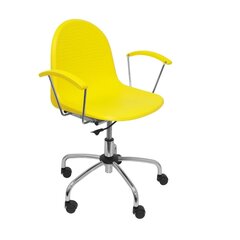 Biuro kėdė Ves Piqueras y Crespo, geltona kaina ir informacija | Biuro kėdės | pigu.lt
