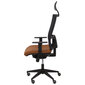 Ofiso kėdė su atrama galvai Horna P&C 10SP363 Ruda kaina ir informacija | Virtuvės ir valgomojo stalai, staliukai | pigu.lt