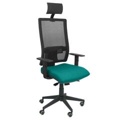 Ofiso kėdė su atrama galvai Horna bali Piqueras y Crespo SBALI39, žalia kaina ir informacija | Biuro kėdės | pigu.lt