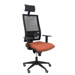 Ofiso kėdė su atrama galvai Horna bali Piqueras y Crespo BALI363, ruda kaina ir informacija | Biuro kėdės | pigu.lt