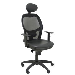 Ofiso kėdė Jorquera similpiel Piqueras y Crespo SNSPNEC, juoda kaina ir informacija | Biuro kėdės | pigu.lt