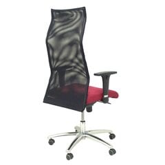 Ofiso kėdė Sahuco bali Piqueras y Crespo BALI933, kaštoninė kaina ir informacija | Biuro kėdės | pigu.lt