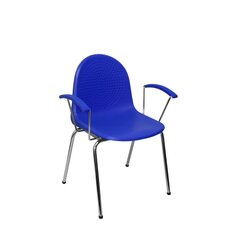 Офисное кресло, синее, 4 шт. цена и информация | Офисные кресла | pigu.lt