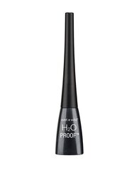 Жидкая водостойкая подводка-карандаш для глаз Wet n Wild H2O 5 мл, Black цена и информация | Тушь, средства для роста ресниц, тени для век, карандаши для глаз | pigu.lt