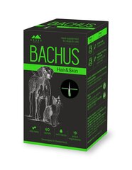 Кормовая добавка Bachus Hair & Skin, 60 таблеток. цена и информация | Витамины, добавки, средства от паразитов для собак | pigu.lt