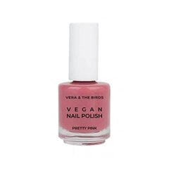Лак для ногтей Vegan Nail Polish Vera & The Birds Pretty Pink (14 мл) цена и информация | Лаки, укрепители для ногтей | pigu.lt