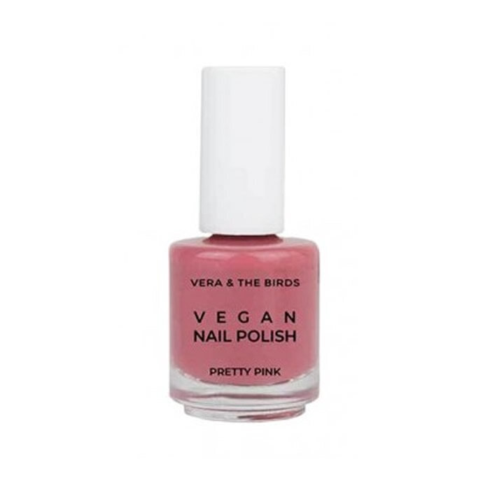 Nagų lakas Vegan Nail Polish Vera & The Birds Pretty Pink, 14 ml kaina ir informacija | Nagų lakai, stiprintojai | pigu.lt