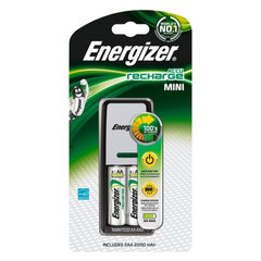 Зарядное устройство и аккумуляторы Energizer ENE300321000, AA цена и информация | Батарейки | pigu.lt