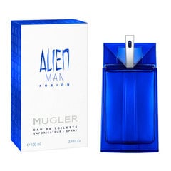 Tualetinis vanduo Thierry Mugler Alien Man Fusion EDT vyrams, 100 ml kaina ir informacija | Thierry Mugler Apranga, avalynė, aksesuarai | pigu.lt