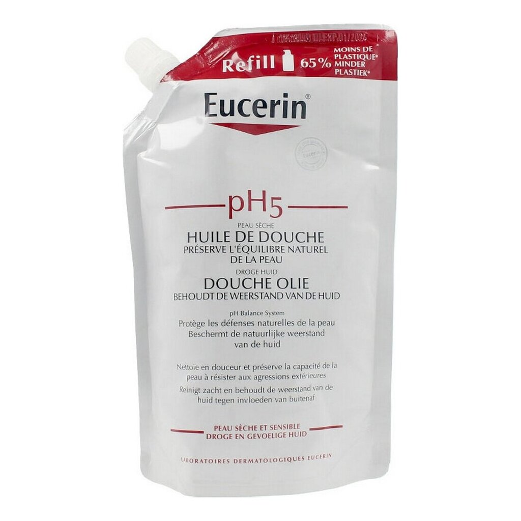 Dušo aliejus Eucerin Ph5 papildymas 400 ml kaina ir informacija | Dušo želė, aliejai | pigu.lt