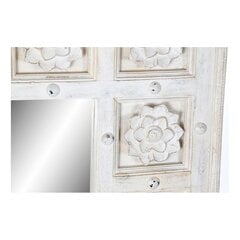 Стоящее зеркало DKD Home Decor Белый Древесина манго Деревянный MDF Cottage (51 x 6 x 182 cm) цена и информация | Зеркала | pigu.lt